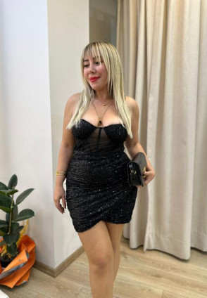 Askılı Korse Görünümlü Payetli Elbise