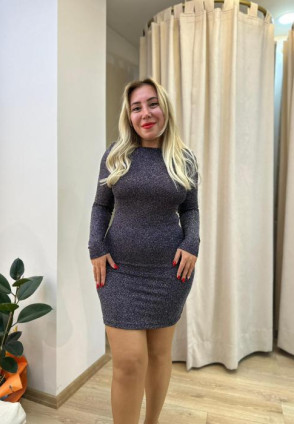 Parıltılı Mini Elbise