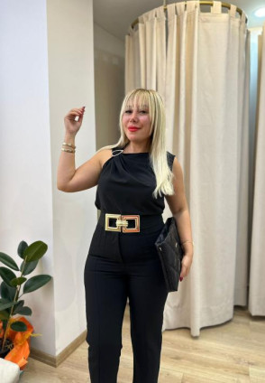 Sisilla Aksesuarlı Bluz