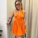 Orange Sagaza Model Elbise