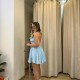 Mavi Sagaza Model Elbise