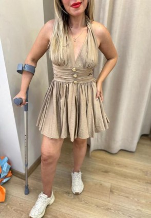 Vizon Sagaza Model Elbise