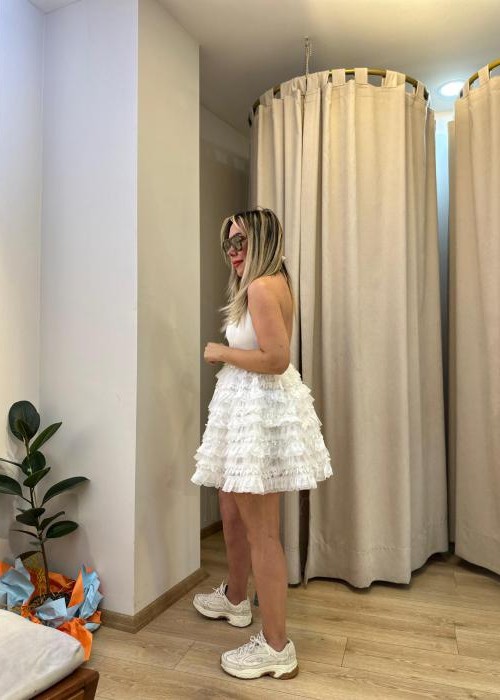Beyaz Bride Elbisesi