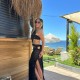 Lucia Siyah Handmade Elbise