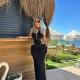 Bella Siyah Handmade Elbise