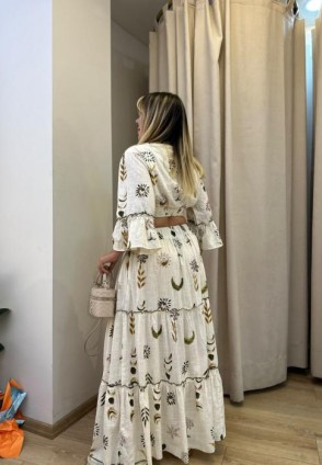 Boho Bluz Etek Takım