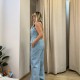 Taş Detaylı Denim Pantolon