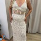 Boho Örgü Etekli Takım