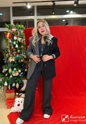 Kaşe Kapüşonlu Tasarım Ceket