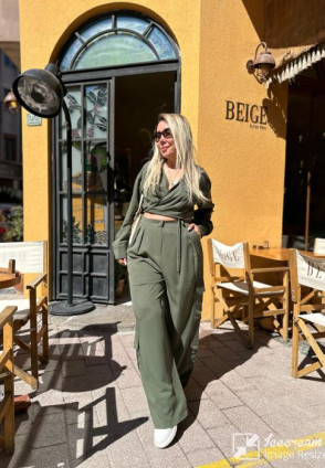 Tensel Kumaş Takım Haki