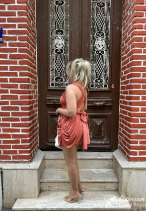 Olivia Farklı Bağlamalı Büzgülü Mini Elbise