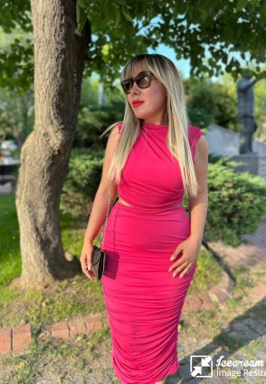 Fuşya Eteği Drapeli Takım 