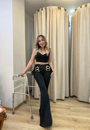Tasarım Kemer Detay Pantolonlu Takım