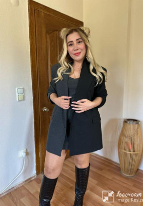 Çift Renk Tasarım Oversize Ceket Antrasit