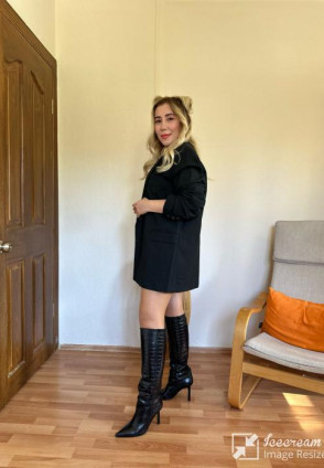 Çift Renk Tasarım Oversize Ceket Antrasit