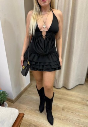 Angel Siyah Etekli Takın