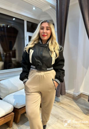 Bebe Deri Bomber Ceket