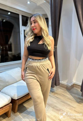 Bebe Vizon Bel Detaylı Pantolon