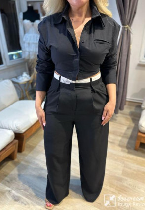 Inspire Tasarım Siyah Pantolon