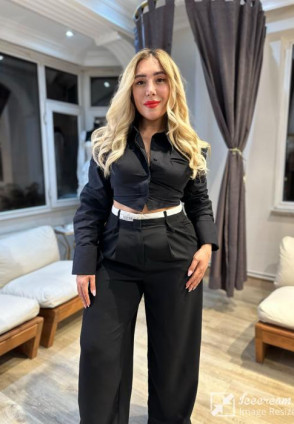 Inspire Tasarım Siyah Pantolon