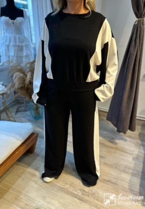 Oyshoo Siyah Şerit Detay Takım