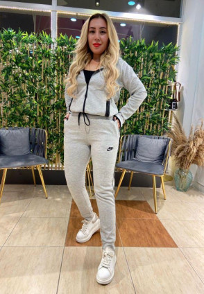 Nke Gri Eşofman Takım