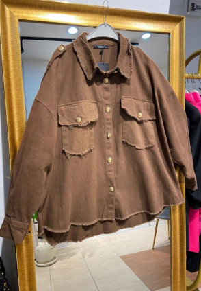 Kahve Gabardin Ceket