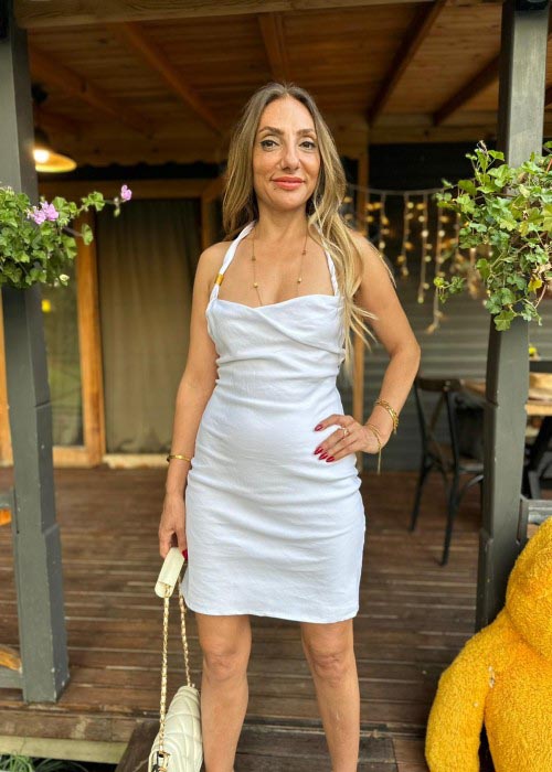 White Of Mini Dress