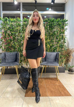 Zincir Detaylı Zara Model Etek