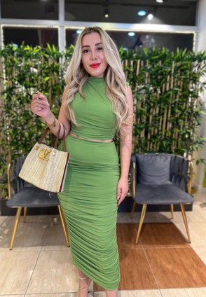 Olive Eteği Drapeli Takım