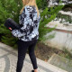 Black Baskı Detaylı Sweatshirt