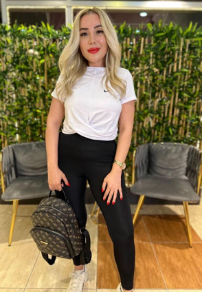 Nke Beyaz Crop T-Shirt