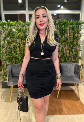 Camelia Bluz Etek Takım Siyah