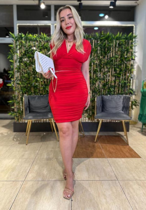 Camelia Bluz Etek Takım Kırmızı