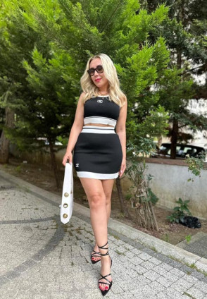 Chanelll Siyah Takım