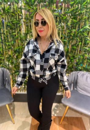 Siyah Kareli Oduncu Gömlek