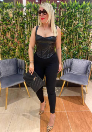 Deri Korse Efektli Top