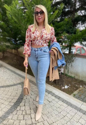 Buz Mavisi Skinny Jean